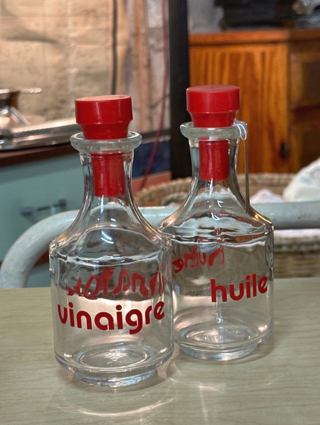 Set huile & vinaigre années 70