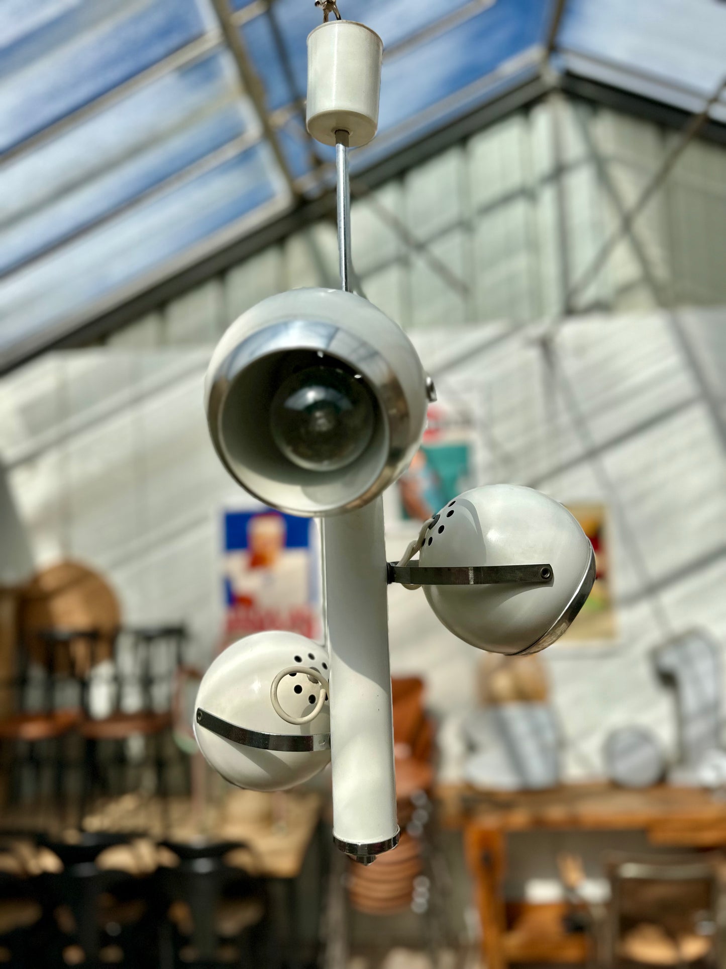 Suspension Eye-Ball années 70