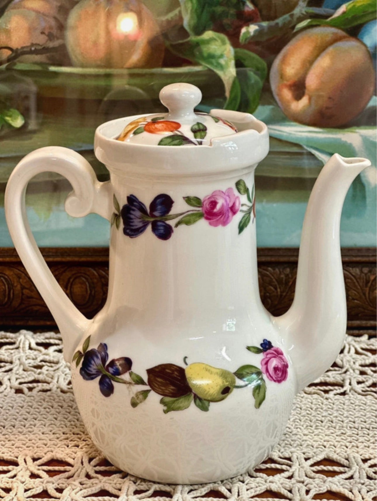 Théière porcelaine de Paris