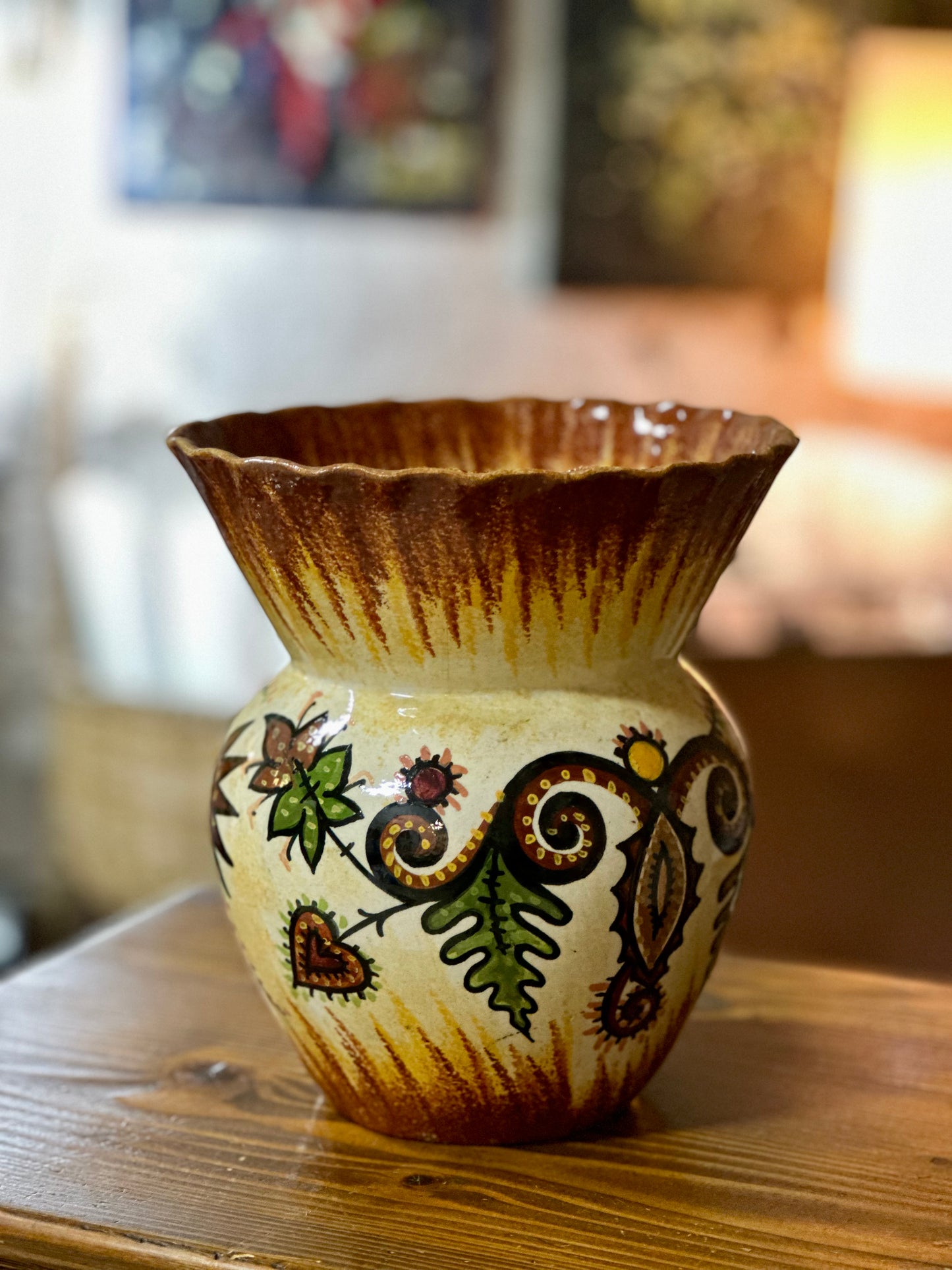 Vase Paul Fouillen Quimper