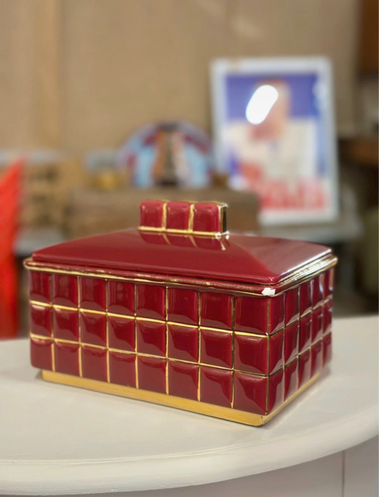 Boite en céramique Poët Laval
