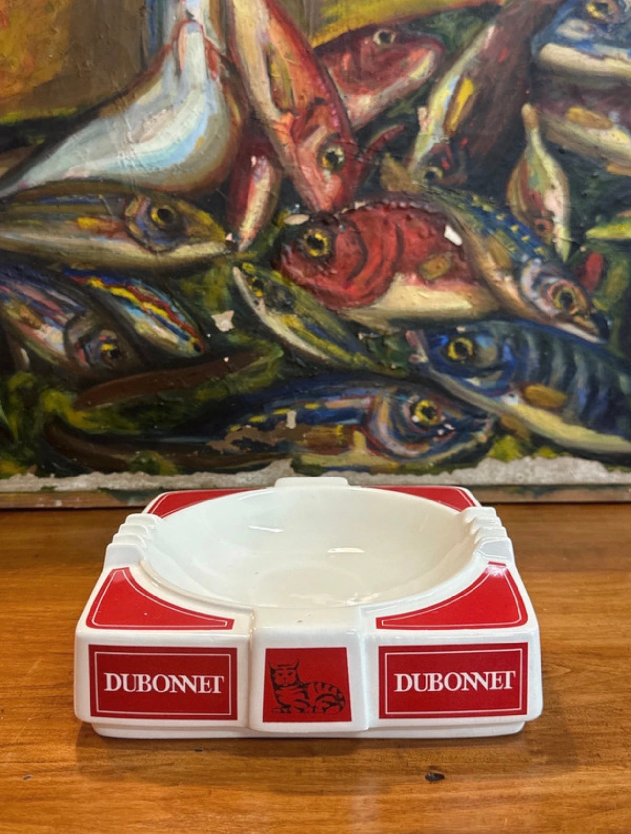 Cendrier publicitaire Dubonnet
