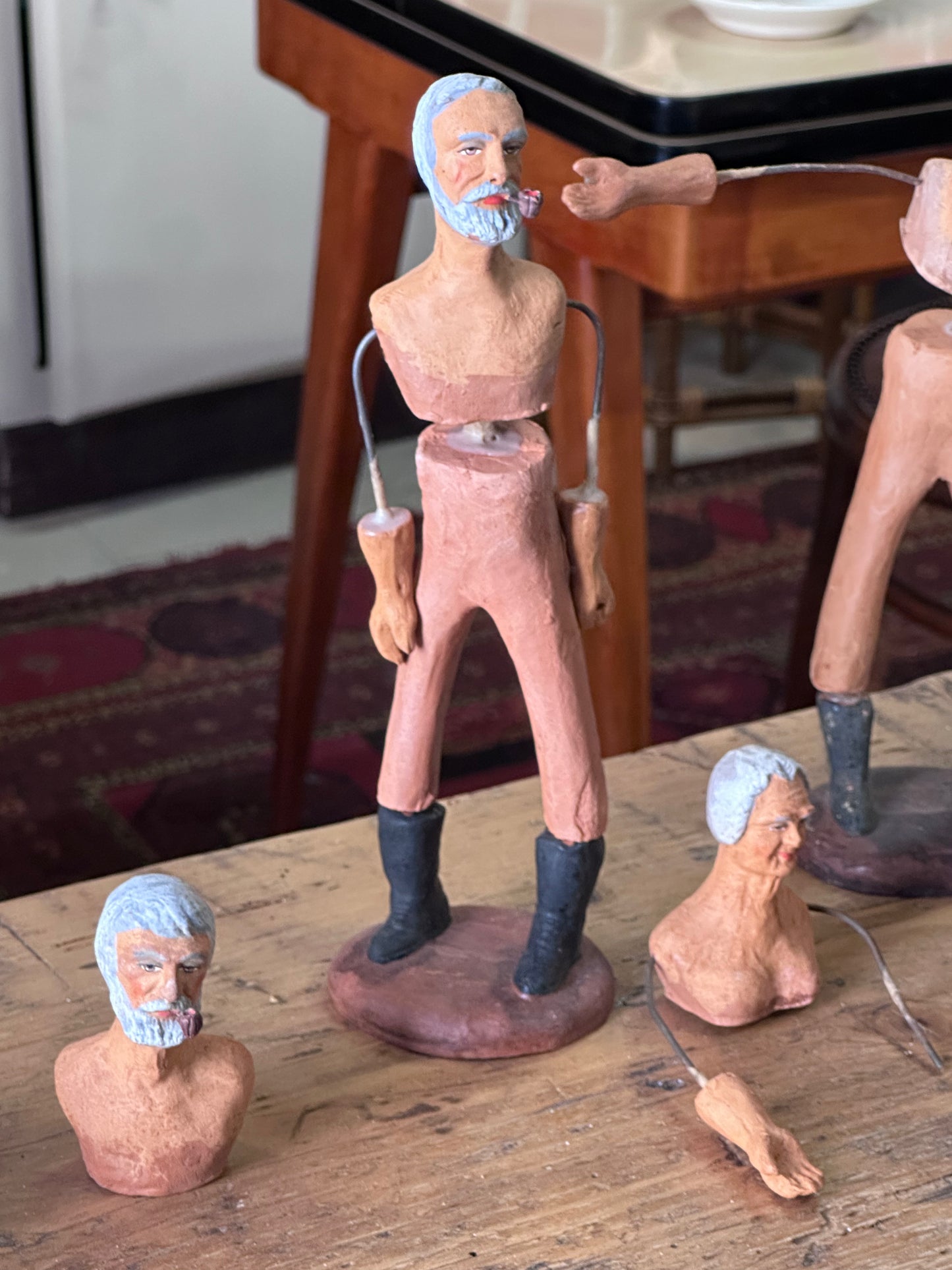 Accumulation de santons Chave Aubagne