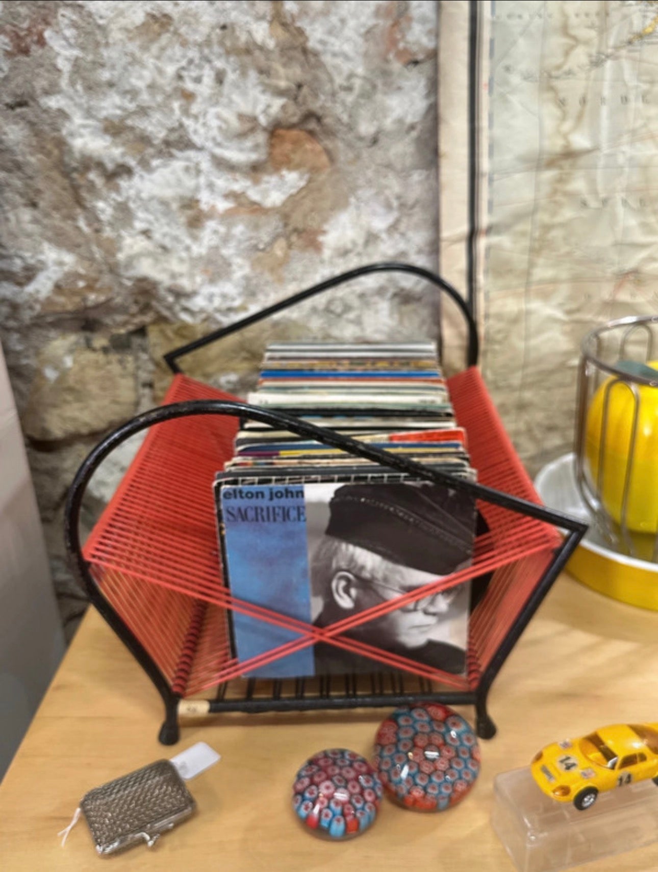 Range-disques scoubidou