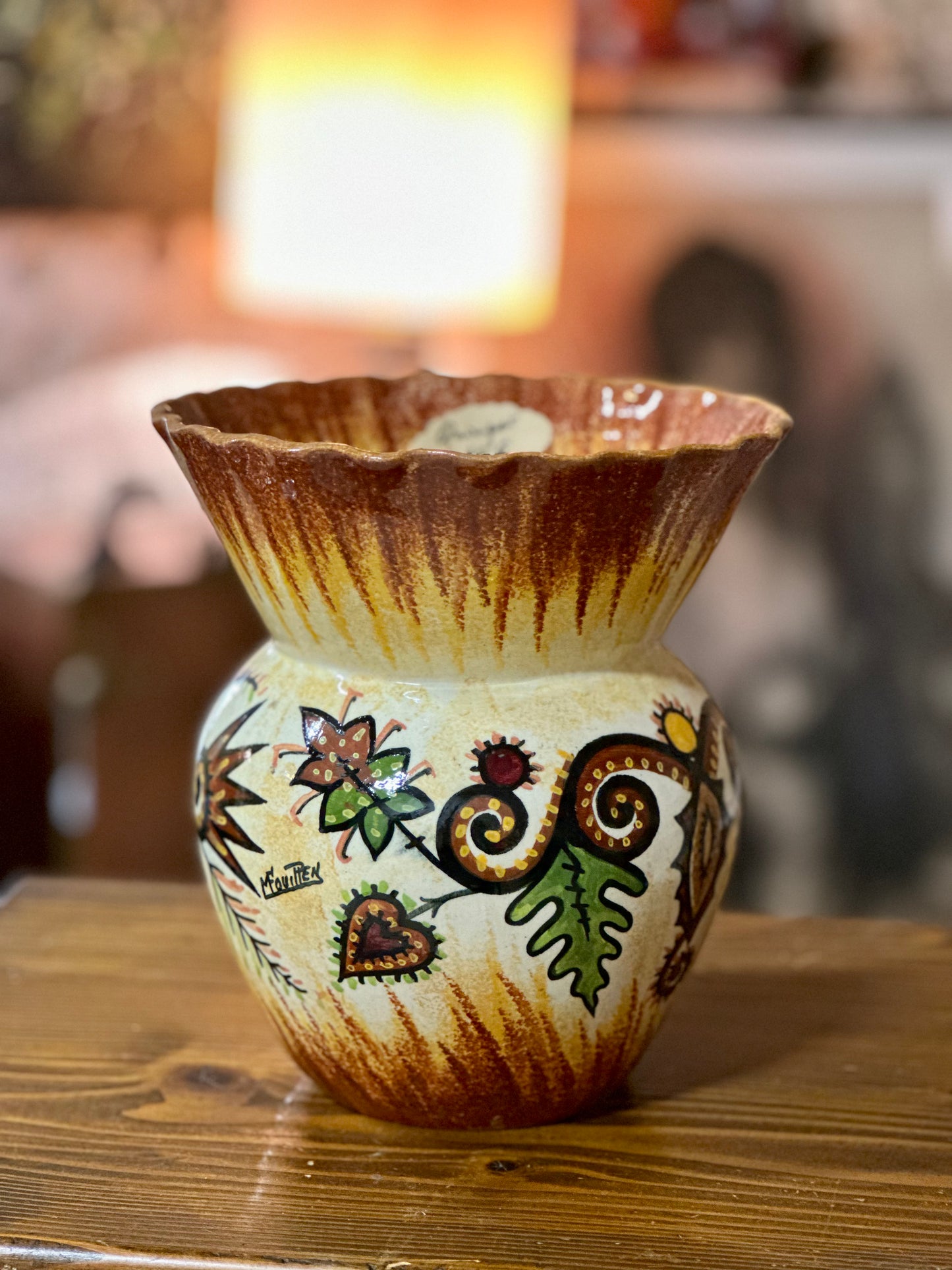 Vase Paul Fouillen Quimper