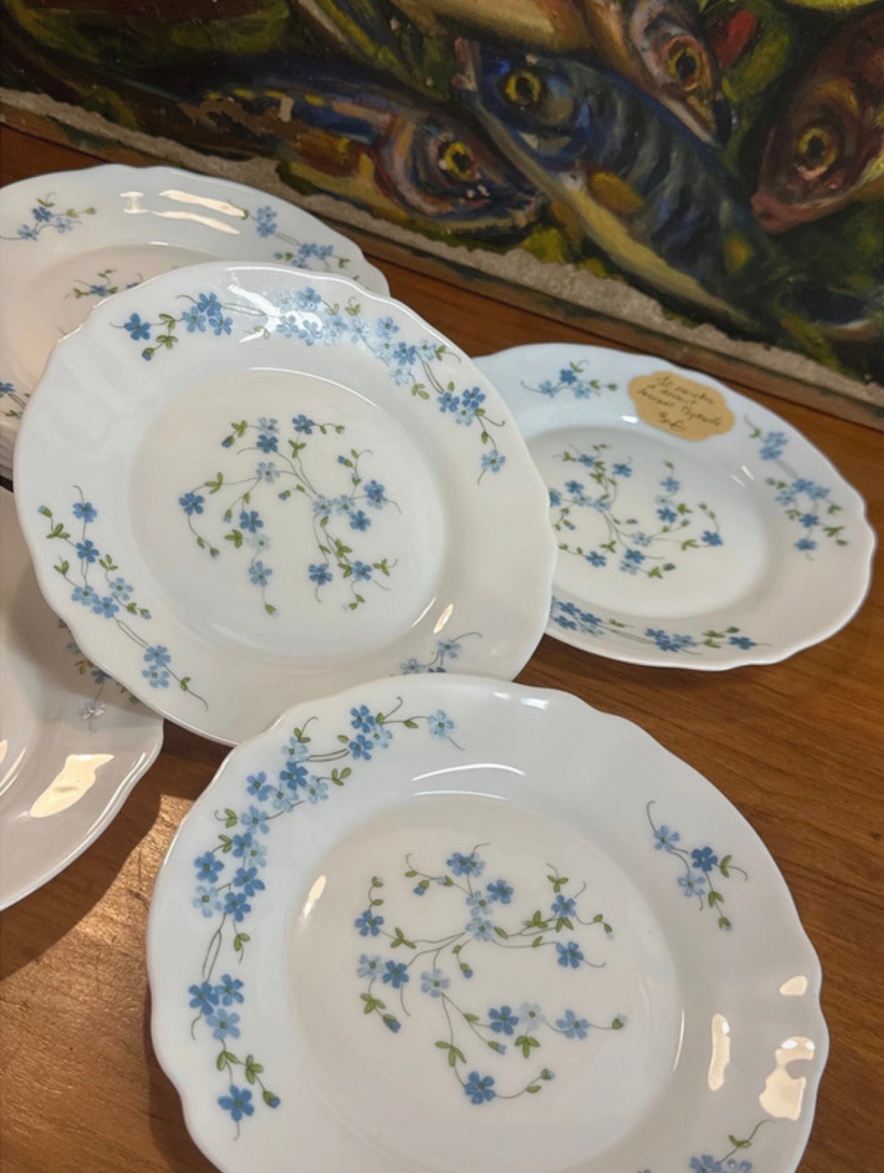 10 assiettes à dessert Arcopal