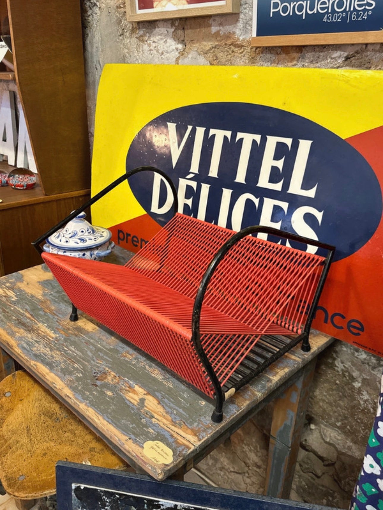 Range-disques scoubidou