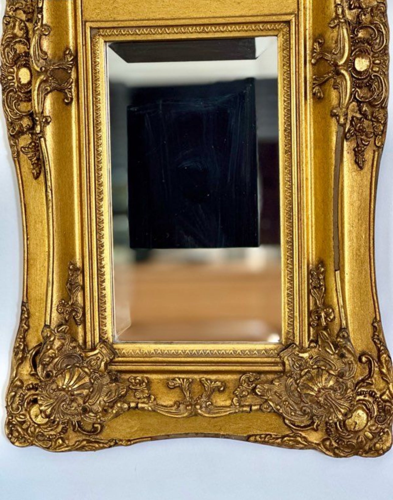 Paire de miroirs biseautés trumeaux
