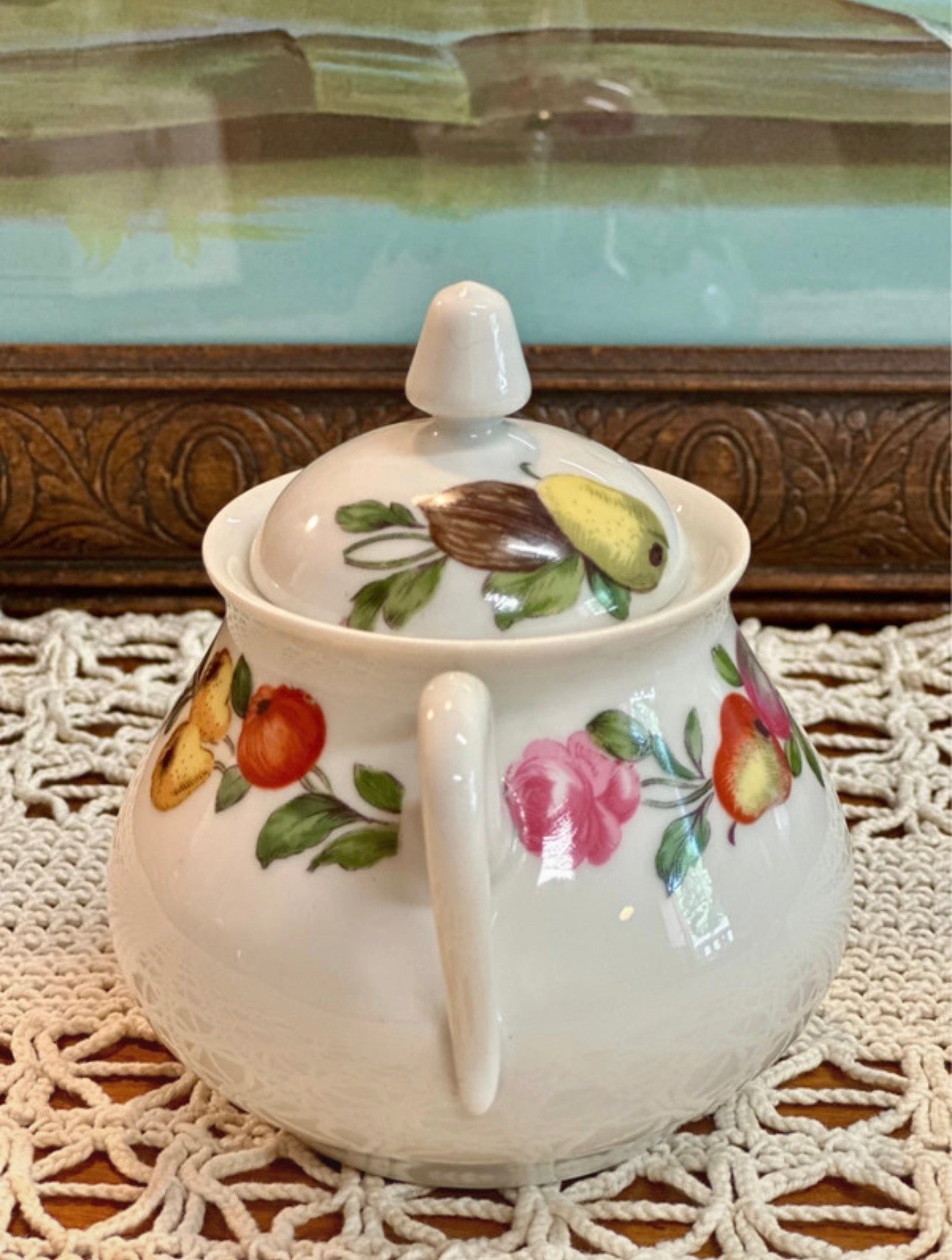 Sucrier porcelaine de Paris