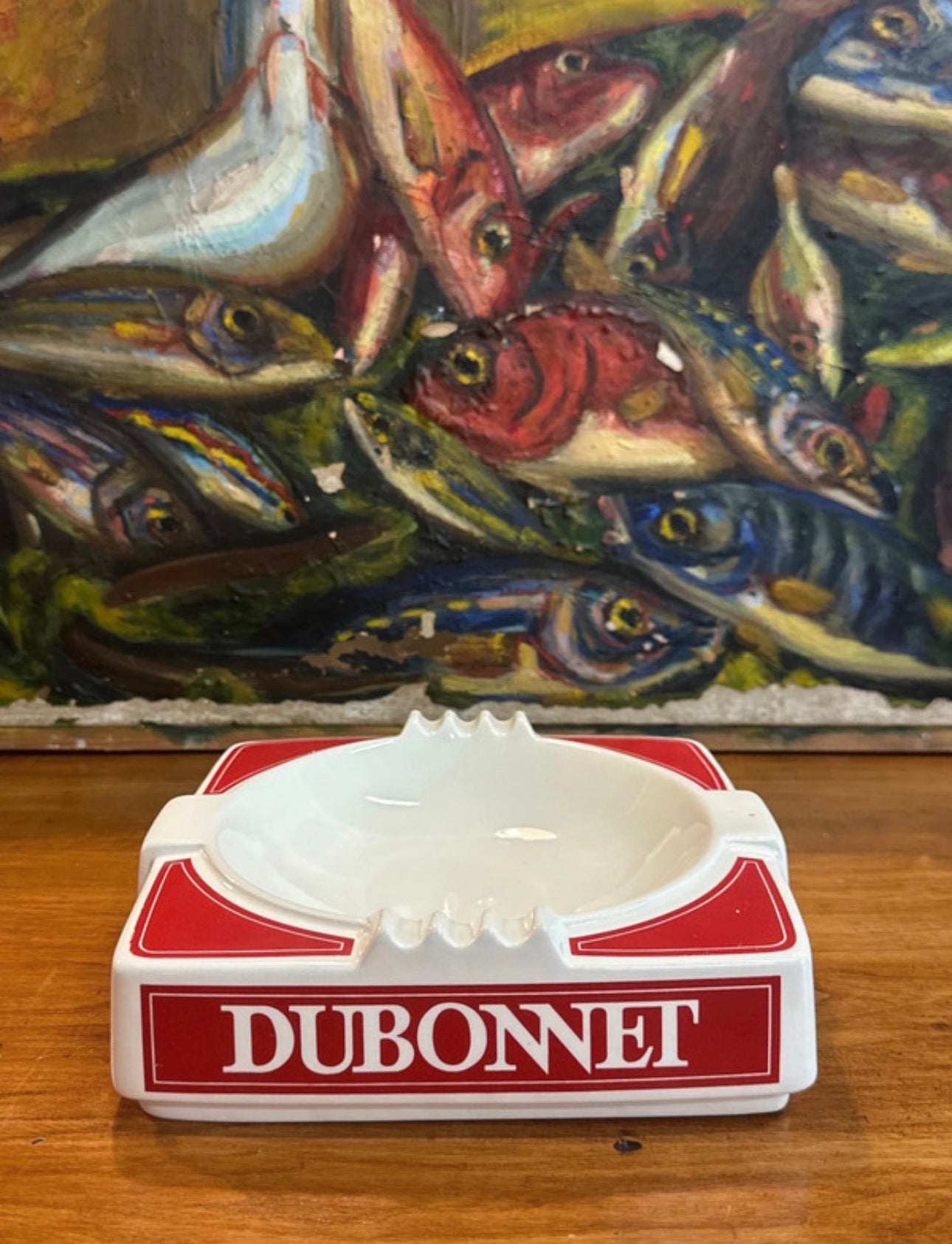 Cendrier publicitaire Dubonnet