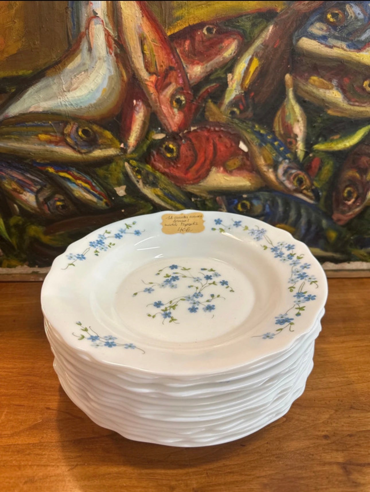 14 assiettes creuses Arcopal